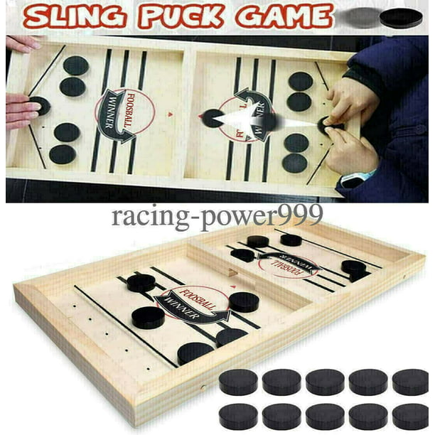 Fast Sling Puck Game Paced SlingPuck Winner Board Family Games Toys
